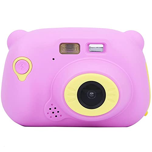 01 02 015 Children Camera, Children Camera with a USB Cable Kid Camera, Children's Digital Camera WiFi Camera for Christmas Kids(Pink)