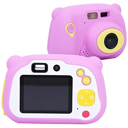 01 02 015 Children Camera, Children Camera with a USB Cable Kid Camera, Children's Digital Camera WiFi Camera for Christmas Kids(Pink)