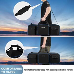 YOREPEK Tripod Carrying Case Bag, Light Stand Bag with 2 Protective Padding, 30.5" Large Photo Studio Equipment Case for Tripods, Monopods, Speaker Stands, Boom Stands, Camcorder, Mic Stands, Travel