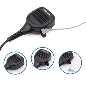 PMMN4013A Speaker Microphone Compatible for Motorola RDM2070d RDU2080D CP200 CP200d BPR40 CP100D CP185 CLS1410 CLS1413 CLS1450 RMU2080D Walkie Talkies