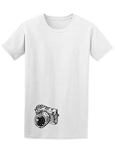 Hand-drawn Camera Sketch Tee - Image by Shutterstock