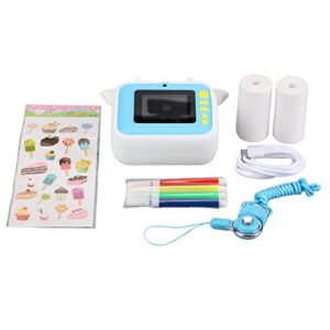 KUIDAMOS Print Camera, Timed Photographing Beautiful Pictures 24MP Camera 180 Degrees Rotating Bigger View for Daily Use