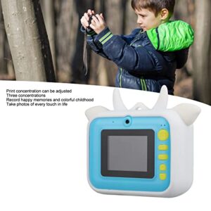 KUIDAMOS Print Camera, Timed Photographing Beautiful Pictures 24MP Camera 180 Degrees Rotating Bigger View for Daily Use