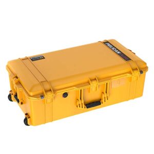 pelican air 1615 case with foam – yellow