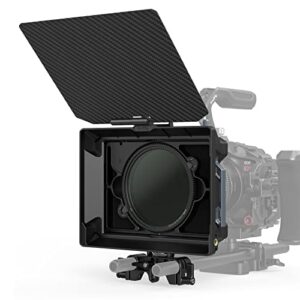 smallrig matte box, star-trail lightweight multifunctional modular vnd kit, with 95mm vnd filter kit, filter frame, 15mm lws support, for dslr mirrorless cameras – 3645