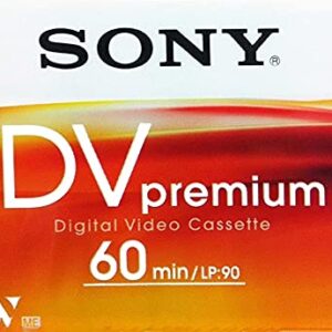 Sony DVM60PRL Premium Mini Digital Video Cassette Tape