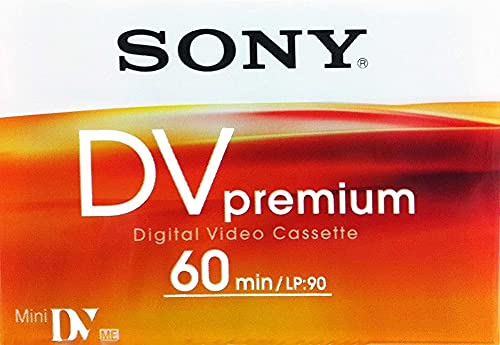 Sony DVM60PRL Premium Mini Digital Video Cassette Tape