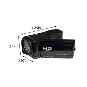 Hd 16 Megapixel Digital Professional Camera 1080p Photo Video Dv Camera 16x Digital Zoom Night Vision Function Motion Detection Electronic Anti-Shake Kids Gift