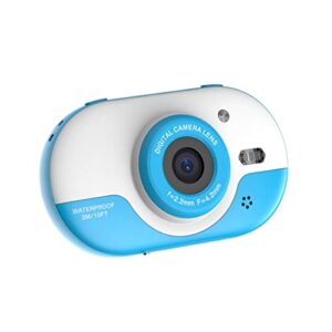meene children digital camera 8mp kids waterproof camera with front and rear dual cameras hd screen one-click photo/video self-timer