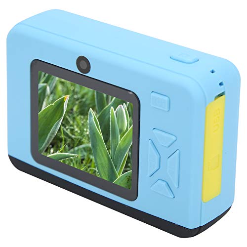 Toy 2.0In HD Children Digital Camera,20MP IPS Display AntiDrop Video Recording Camera Children Memory Card 32GB Selfie Video Toddler Camera for Girls Boys Birthday Gift(Blue)