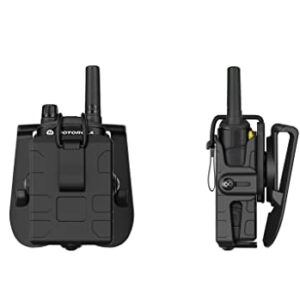 Tactical Scorpion Gear Polymer Walkie Talkie Radio Holder Holster for Motorola, Kenwood, Hytera