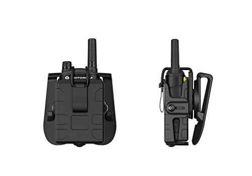 Tactical Scorpion Gear Polymer Walkie Talkie Radio Holder Holster for Motorola, Kenwood, Hytera