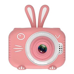 meene digital camera 2.0 inch 1080p 20 million pixel high definition cartoon video camera toy best gift for boys girls (color : pink)