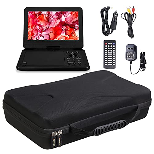 Aproca Hard Storage Travel Case for DR. J 12.5" Portable DVD CD Player 10.5" HD Swivel Screen