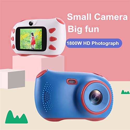 MEENE Cute Children's Photo Camera 2inch Display Kids Camera Toys for Kids Gift Video Camera Mini Screen (Color : White, Size : 32GB)