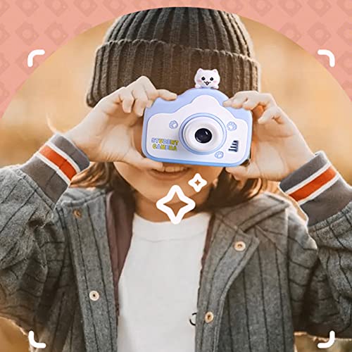 Zerodis Kids Camera Multi Mode Children Camera Filter USB Charging Cute Cartoon Mini Children Digital Camera with Lanyard Kids Camera Toddler Camera