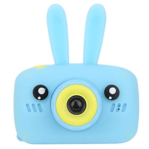 Worii Children Camera Toy Good Gifts Small Size and Lightweight Cartoon Digital Camera Fun Camera Specially Designed for Children Easy to Carry and Store(X500 Rabbit)