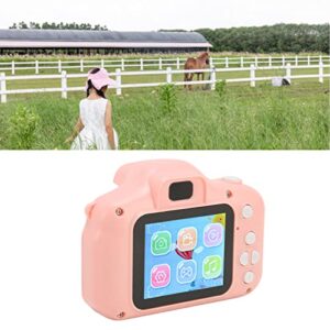 Zerodis Kids Digital Camera Multi Children Camera Mode Filter Front Rear 8MP 1080P HD Video Cute Toddler Camera for Girls Boys Pink Kids Digital Camera Small