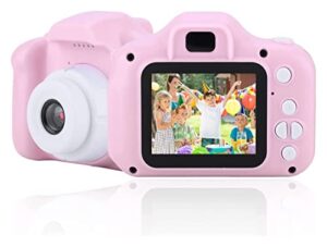 digital cameras for kids kids full hd camera,x2 mini portable 2.0 inch ips color screen children’s digital camera hd 1080p camera,digital zoom,shock proof, photo video camera,kids digital camera (col