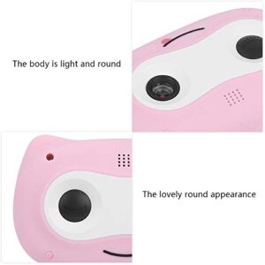 ALREMO HUANGXING - Mini Camera, Large 慍apacity Battery Life Digital High Definition Children Camera, Lovely Mini One Key Auto Focuing for Girls Childrfen Kids(Pink)