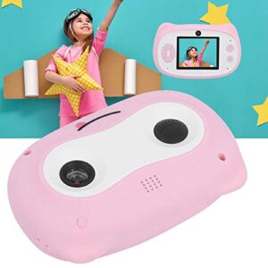 ALREMO HUANGXING - Mini Camera, Large 慍apacity Battery Life Digital High Definition Children Camera, Lovely Mini One Key Auto Focuing for Girls Childrfen Kids(Pink)