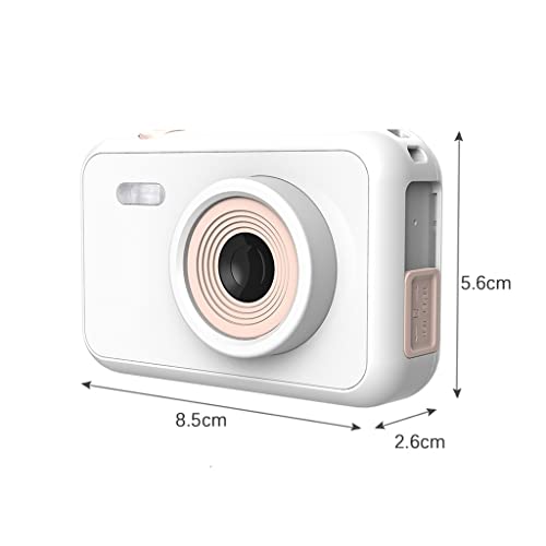 MEENE Digital Camera 12MP 1080P High Resolution Kids Portable Mini Video Camera 2.0 Inch LCD Display Screen 32GB TF Card Storage (Color : Yellow)