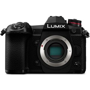 panasonic lumix g9 4k digital camera, (dc-g9kbody) (black)