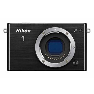 nikon 1 j4 digital camera (black body only)
