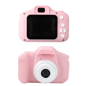 usonline911 kids’ digital camera, children’s toy camera with 1080p screen, built-in 650mah rechargeable lithium battery, support photo and video recording, 2 inches ips screen with 32gb sd card