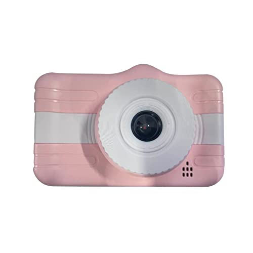 Kids Digital Cameras, 2022 Kids Camera 3.5 Inch Screen Rechargeable Front and Back Dual Lens 2MP for 3-10 Years Old Gifts for Kids, Pink