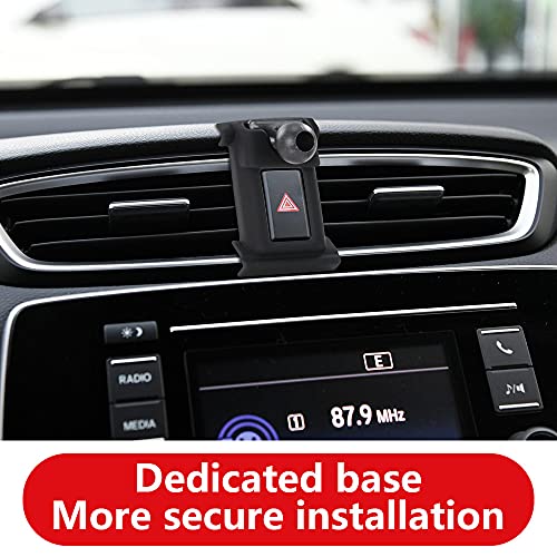 LUNQIN Car Phone Holder for 2017-2022 Honda CR-V CRV SUV Auto Accessories Navigation Bracket Interior Decoration Mobile Cell Phone Mount