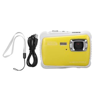 vifemify children digital camera,2 inch waterproof children camera hd digital kids camera for boys girls birthday gift (yellow)