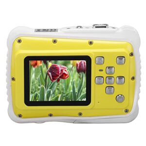 Vifemify Children Digital Camera,2 Inch Waterproof Children Camera HD Digital Kids Camera for Boys Girls Birthday Gift (Yellow)