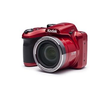 Kodak 16 Astro Zoom AZ365 with 3" LCD, Red (AZ365-RD)