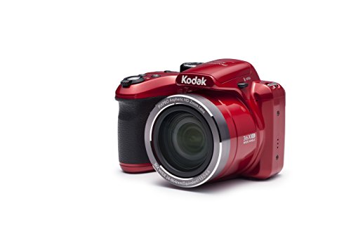 Kodak 16 Astro Zoom AZ365 with 3" LCD, Red (AZ365-RD)