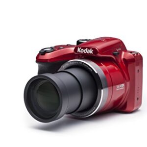 Kodak 16 Astro Zoom AZ365 with 3" LCD, Red (AZ365-RD)