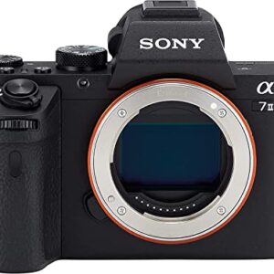 Sony Alpha a7II Mirrorless Digital Camera (Body Only) - International Version (No Warranty)