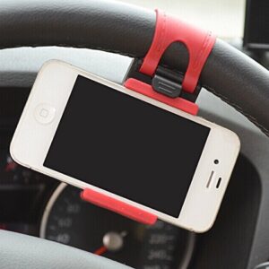 JessicaAlba Car Steering Wheel Mount Holder Rubber Band For iPhone iPod MP4 GPS Accessories