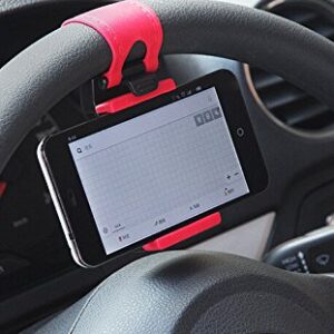 JessicaAlba Car Steering Wheel Mount Holder Rubber Band For iPhone iPod MP4 GPS Accessories