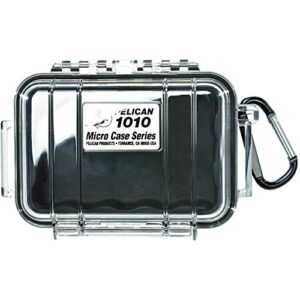 pelican 1010 micro case (black/clear)