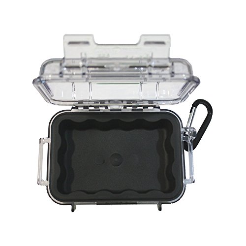 Pelican 1010 Micro Case (Black/Clear)