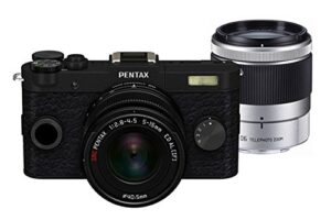 pentax pentax q-s1 02, 06 zoom kit (black) 12.4mp mirrorless digital camera with 3-inch lcd (black)