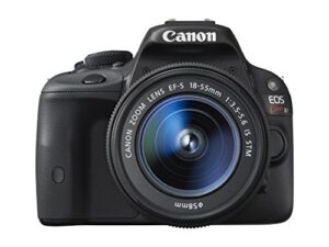 canon dslr camera eos kiss x7 with ef-s18-55mm is stm – international version (no warranty)