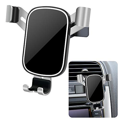 musttrue LUNQIN Car Phone Holder for 2009-2017 Volkswagen Tiguan [Big Phones with Case Friendly] Auto Accessories Navigation Bracket Interior Decoration Mobile Cell Mirror Phone Mount