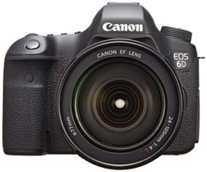 canon eos 6d with ef 24-105mm f4l is usm lens – international version (no warranty)
