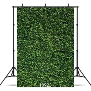 sjoloon 5x7ft green leaves backdrop grass backdrop natural green lawn party photography backdrop birthday newborn baby lover wedding photo studio props 10923