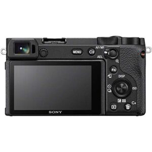 Sony Alpha a6600 Mirrorless Digital Camera with 18-135mm & FE 50mm f/1.8 and 420-800mm Telephoto Lens + Wide-Angle & Telephoto Lens, 64GB Memory Card, Microphone, Digital Flash, Gadget Bag & More