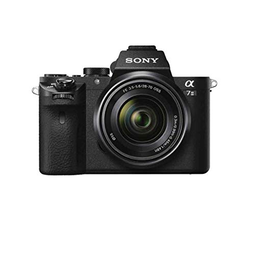 Sony Alpha a7II Digital Camera with FE 28-70mm f/3.5-5.6 OSS Lens - Bundle with Camera Case, 32GB Class 10 SDHC Card, Filter Kit (UV/CPL/ND2), Clean Kit, SD Card Reader, Card Wallet