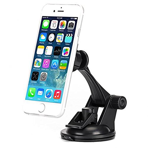 PHONIL Car Mount Magnetic Holder Dash for Galaxy Z Flip 3, Z Fold 3 5G, Windshield Swivel Strong Grip Strong Magnets Compatible with Samsung Galaxy Z Flip3 5G. Z Fold3 5G Black PH-PH19988W8C-6