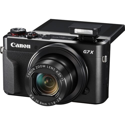PowerShot G7 X Mark II 20.1MP 4.2X Optical Zoom Digital Camera + Expo Premium Accessories Bundle - International Version (No Warranty) (Renewed)